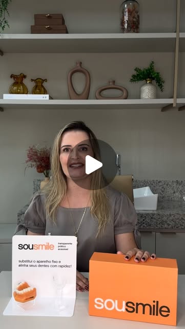 Reel Odontobetha sobre aparelho Sousmile